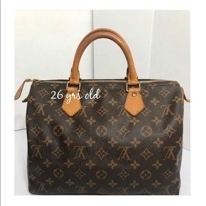 Authentic Louis Vuitton speedy 30 monogram canvas